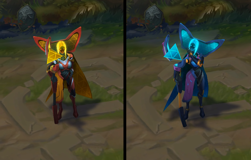 Program LeBlanc chroma skin  pack for league of legends ingame picture