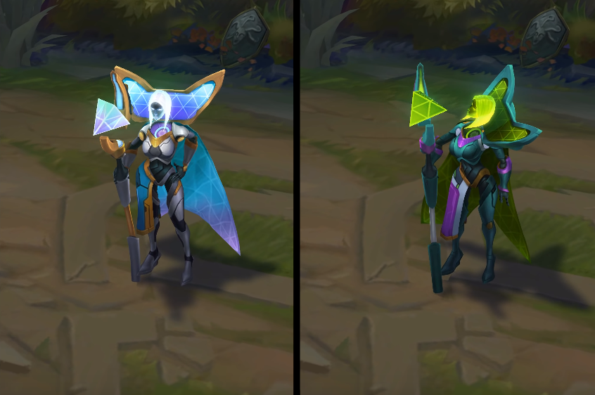 Program LeBlanc chroma skin  pack for league of legends ingame picture