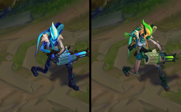 PROJECT Jinx Chroma skin - League of Legends skin