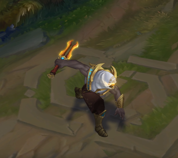 Sand Wraith Pyke chroma skin  pack for league of legends ingame picture