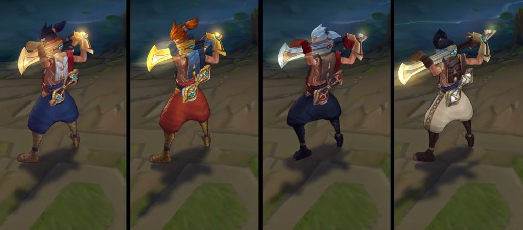 Sandstorm Ekko Chroma skin - League of Legends skin