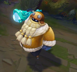 Snow Day Bard Chroma skin - League of Legends skin