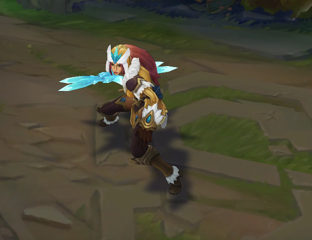 snowstorm sivir chroma skin  pack for league of legends ingame picture