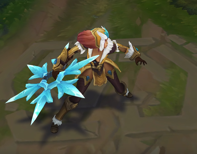 snowstorm sivir chroma skin  pack for league of legends ingame picture