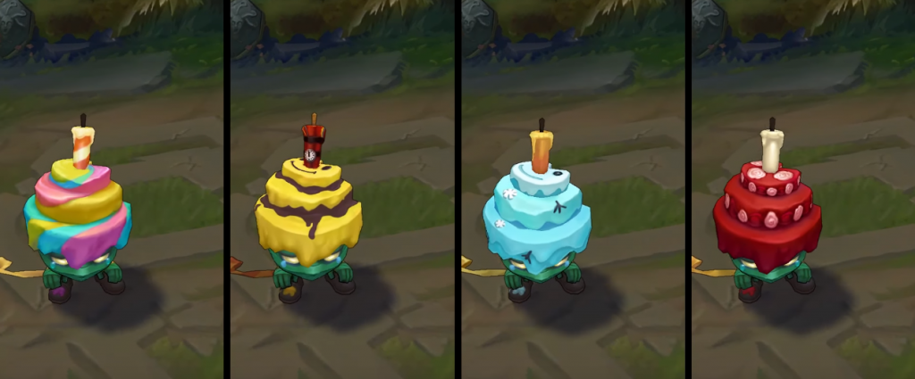 Surprise Party Amumu Chroma skin - League of Legends skin