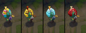 Surprise Party Amumu Chroma skin - League of Legends skin