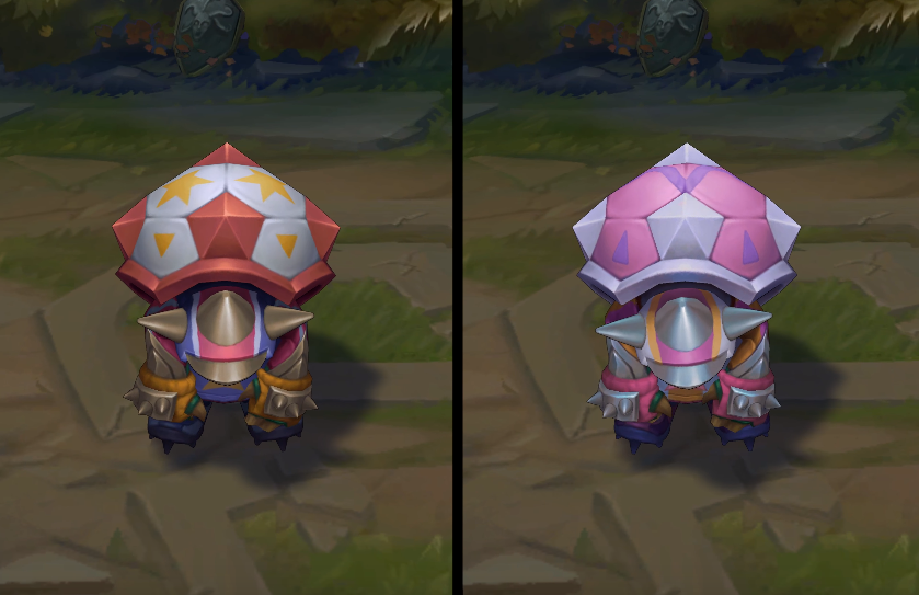 Sweeper Rammus chroma skin  pack for league of legends ingame picture