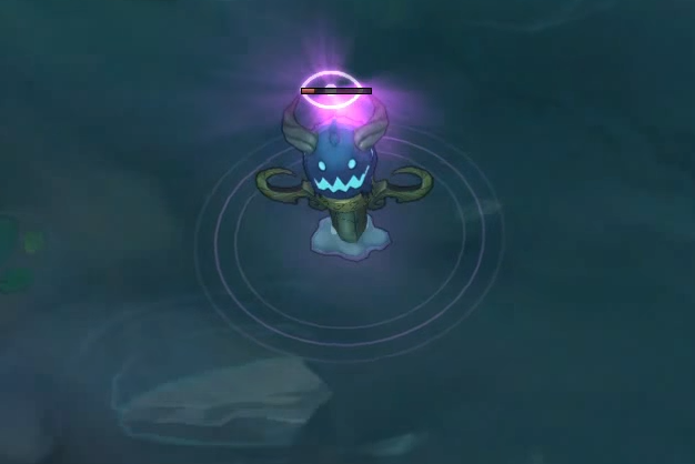 Underworld Poro Ward skin for leauge of legends ingame pictures