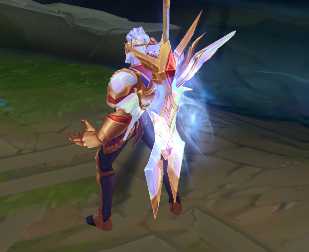 victorious aatrox chroma skin  pack for league of legends ingame picture