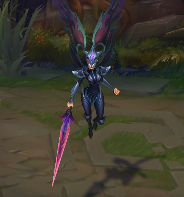 Viridian Kayle chroma skin  pack for league of legends ingame picture