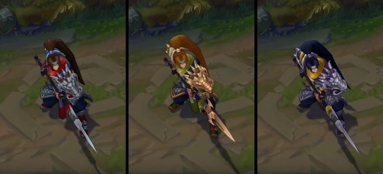 Warring Kingdoms Xin Zhao Chroma skin - League of Legends skin