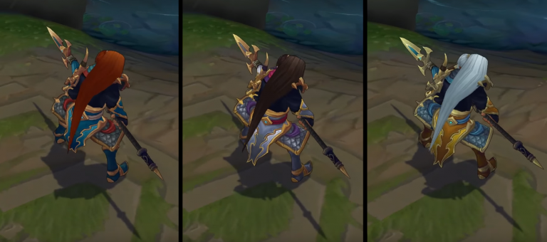 Warring Kingdoms Xin Zhao Chroma skin - League of Legends skin