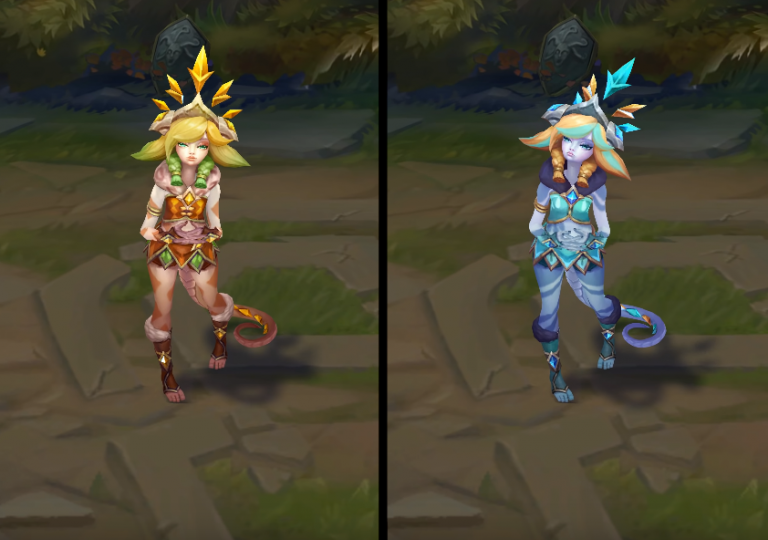 Winter Wonder Neeko Chroma skin - League of Legends skin