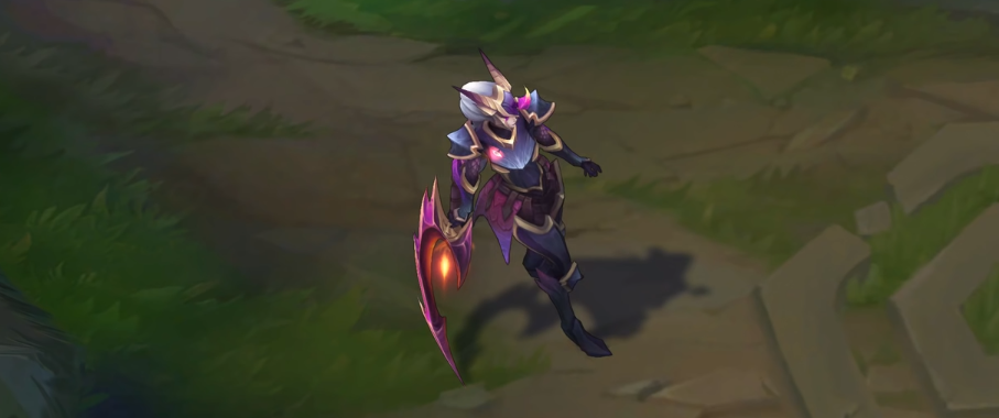dragonslayer diana skin for league of legends ingame picture