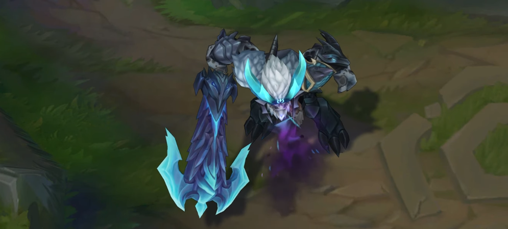 dragonslayer trundle skin for league of legends ingame picture