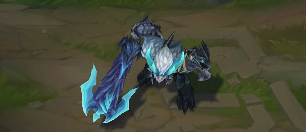 dragonslayer trundle skin for league of legends ingame picture