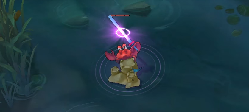 His Royal Crabness Ward skin for league of legends