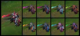 Mecha Kingdoms Leona Chroma skin - League of Legends skin