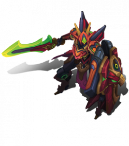 Mecha Kingdoms Leona Chroma skin - League of Legends skin