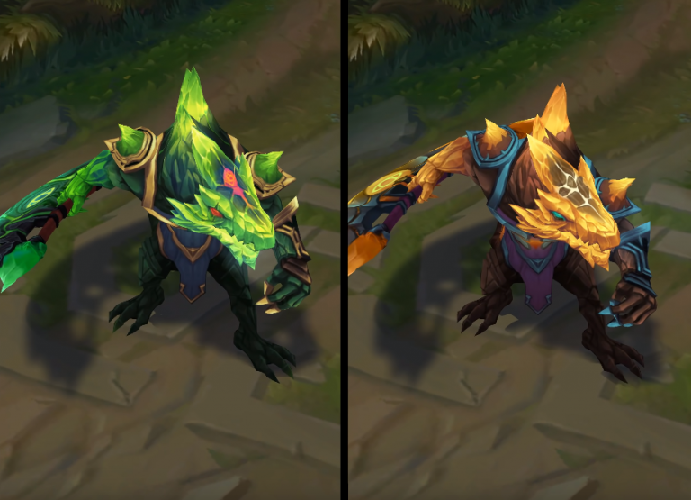 Blackfrost Renekton Chroma skin League of Legends skin