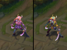 Blood Moon Katarina Chroma skin - League of Legends skin