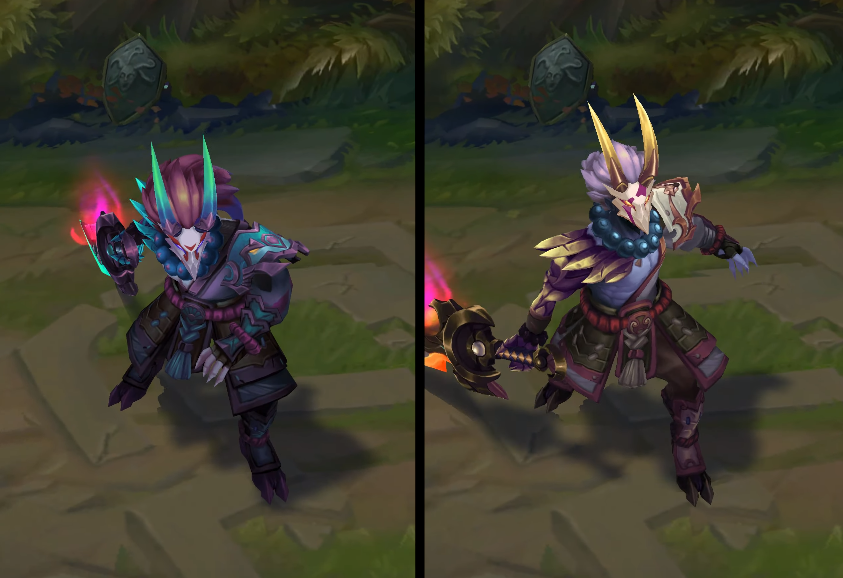 Blood Moon Tryndamere Chroma Skin League Of Legends Skin
