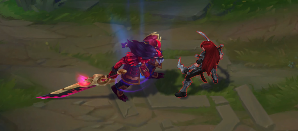 Blood Moon Tryndamere - League of Legends skin - LoL Skin