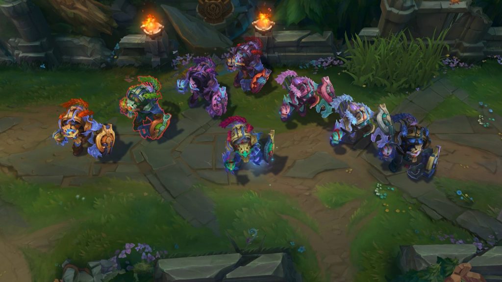 Worldbreaker Maokai Chroma skin - League of Legends skin