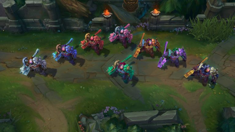 Worldbreaker Sion Chroma skin - League of Legends skin