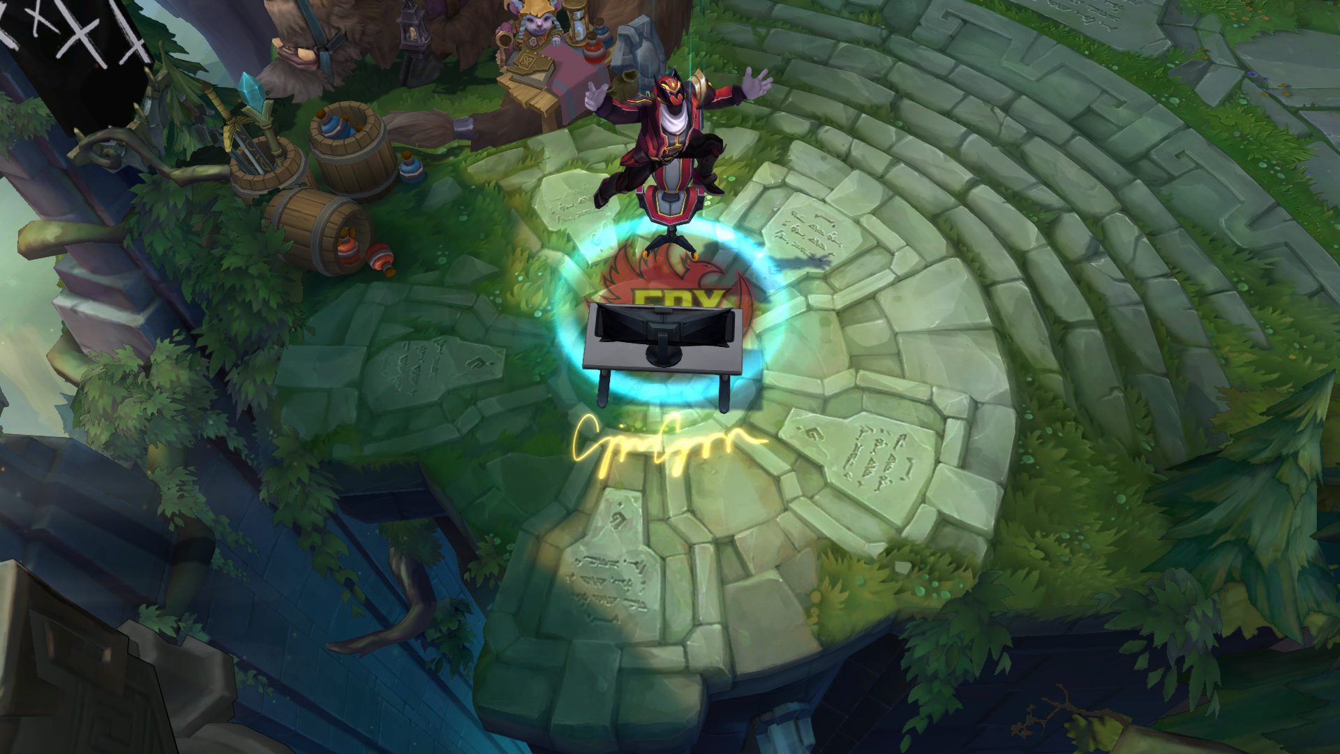 Skin: FPX Gangplank (Prévia) - League Of Legends 